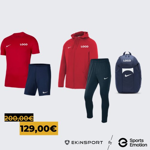 5 pièces / Nike Team Training Zelus / Maillot + Short + Veste à capuche + Pant +  Sac