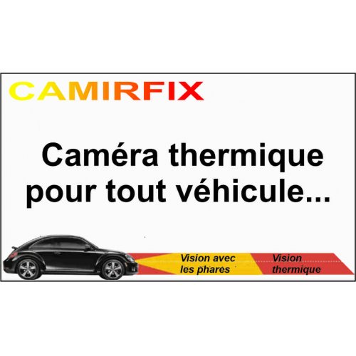 Caméra thermique fixe pour surveillance