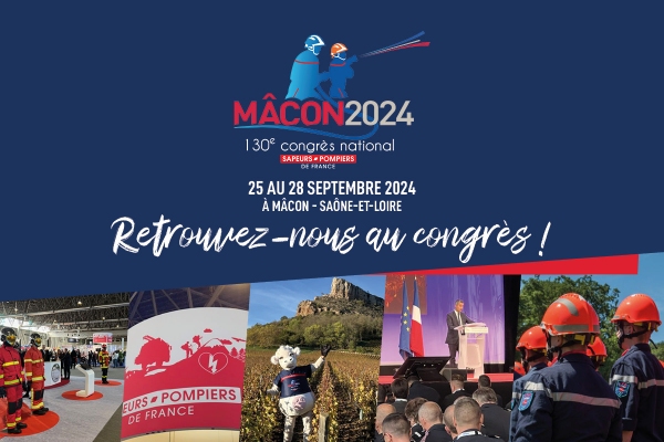 [25 au 27/09] Retrouvez nous au Salon des SDIS au Parc des Expositions de Mâcon ! 🧑‍🚒