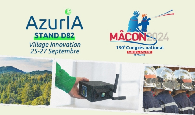 🔜 AzurİA au 130ème Congrès National des Sapeurs-Pompiers à Mâcon ! 👩‍🚒