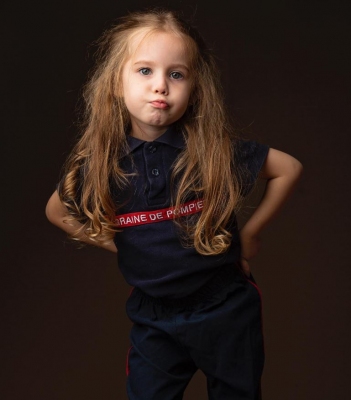 Le plus jeune sapeur-pompier de France est une fillette de 4 ans ! 